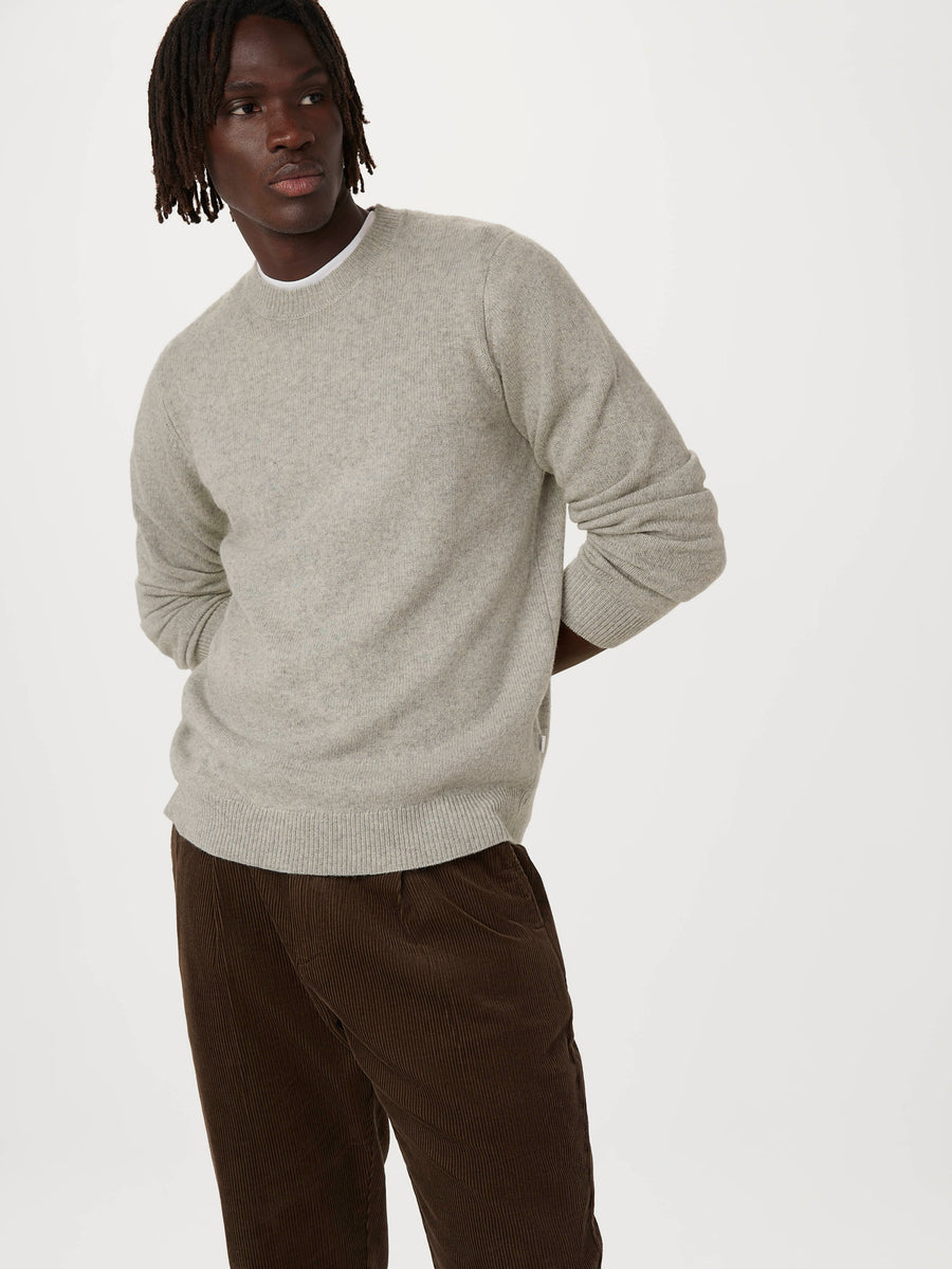 The Yak Wool Crewneck Sweater in Light Grey – Frank And Oak USA
