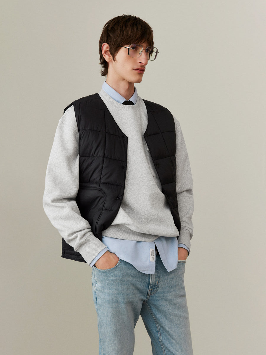 【archi】のQUILTED VEST ZENTHACE Insulated Quilted Winter Vest for Men Zip Up Tactical