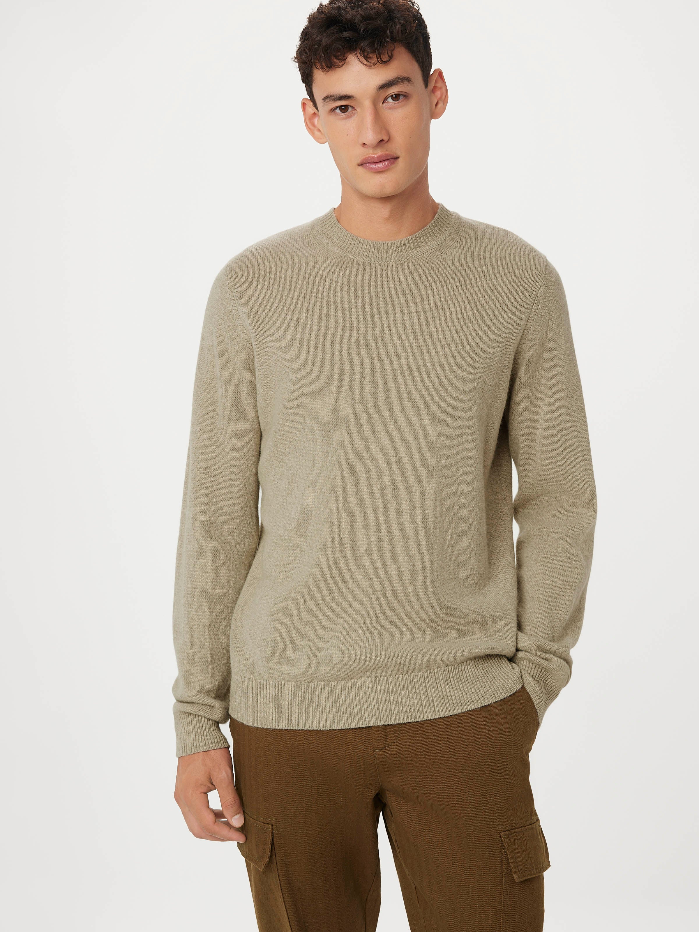 The Yak Wool Crewneck Sweater in Marsh Green – Frank And Oak USA
