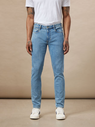 The Hugo Skinny Jean in Medium Blue