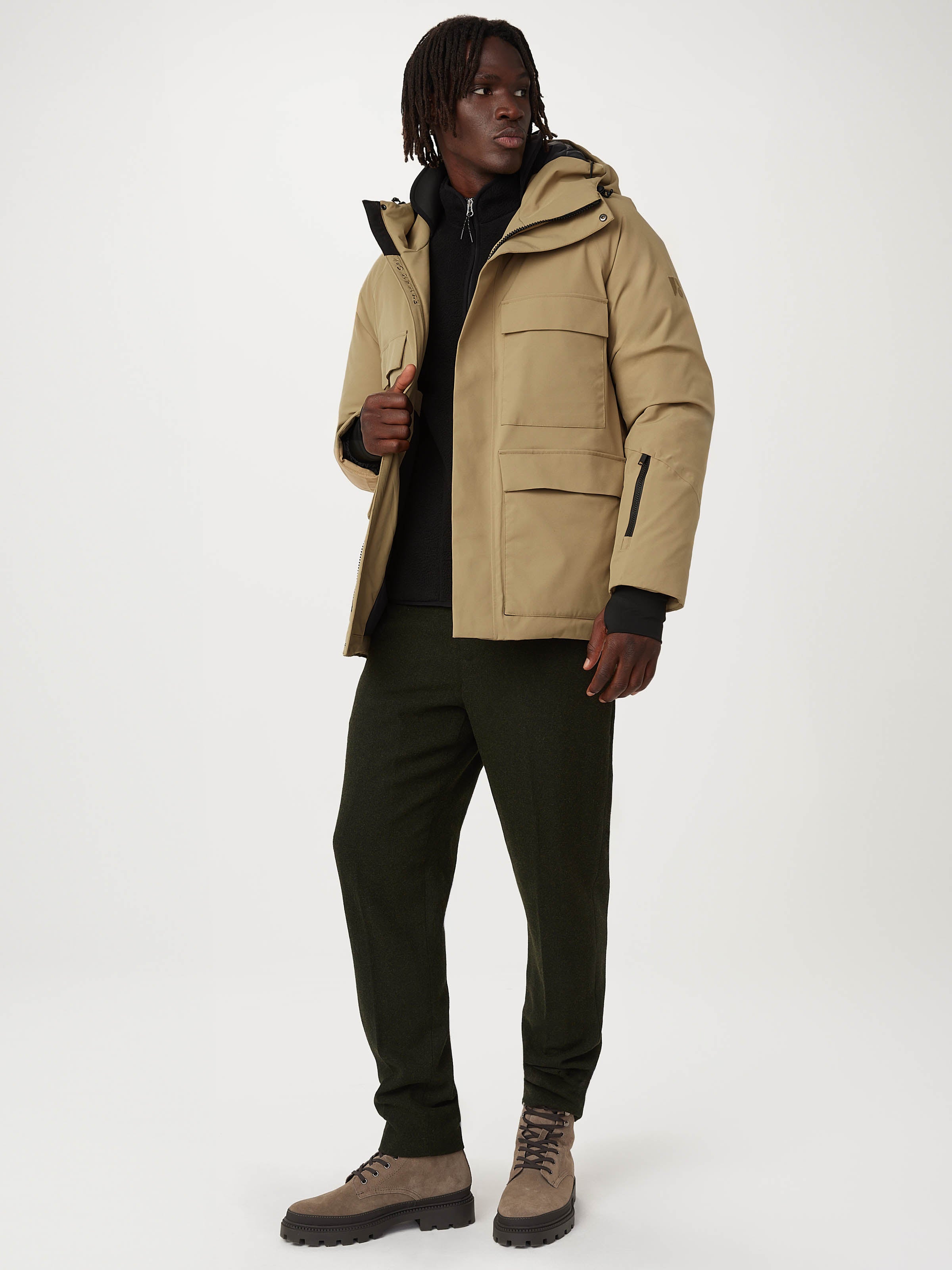 The Capital Field Parka in Deep Spelt – Frank And Oak USA