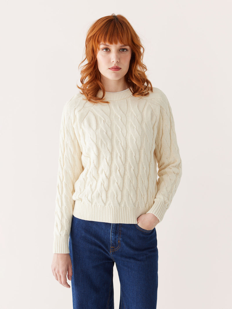 The Cable Knit Sweater in Beige – Frank And Oak USA