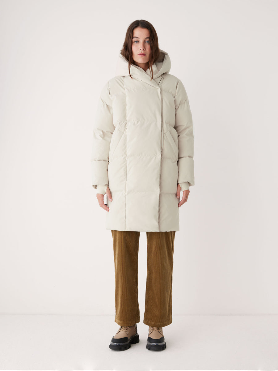 The Hygge Puffer Coat in Silver Lining – Frank And Oak USA