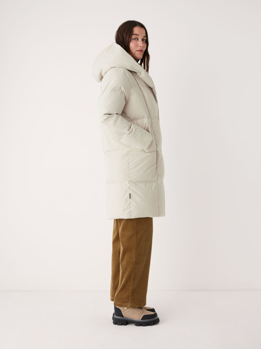 The Hygge Puffer Coat in Silver Lining – Frank And Oak USA