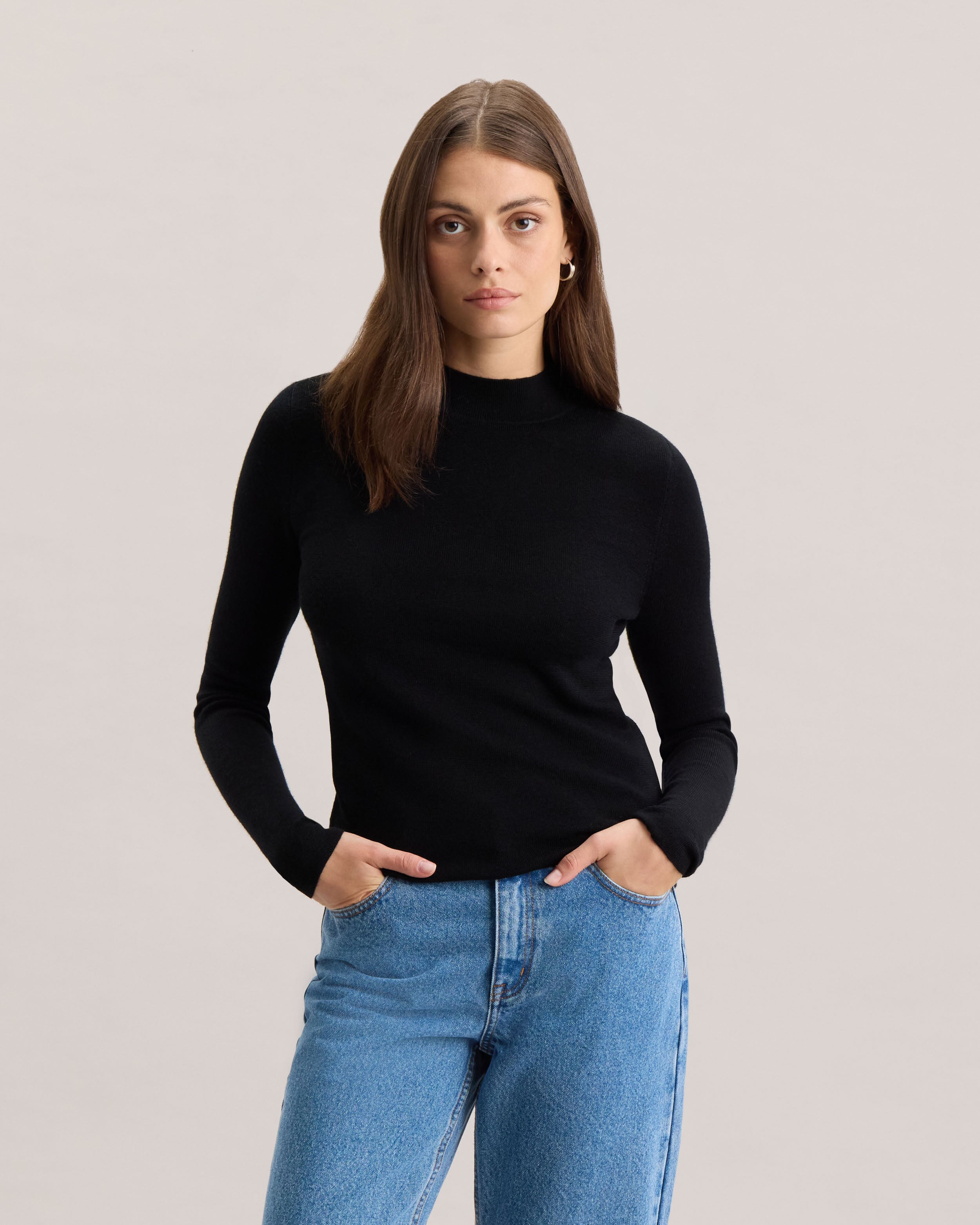 MERINO MOCK NECK SWEATER – Frank And Oak