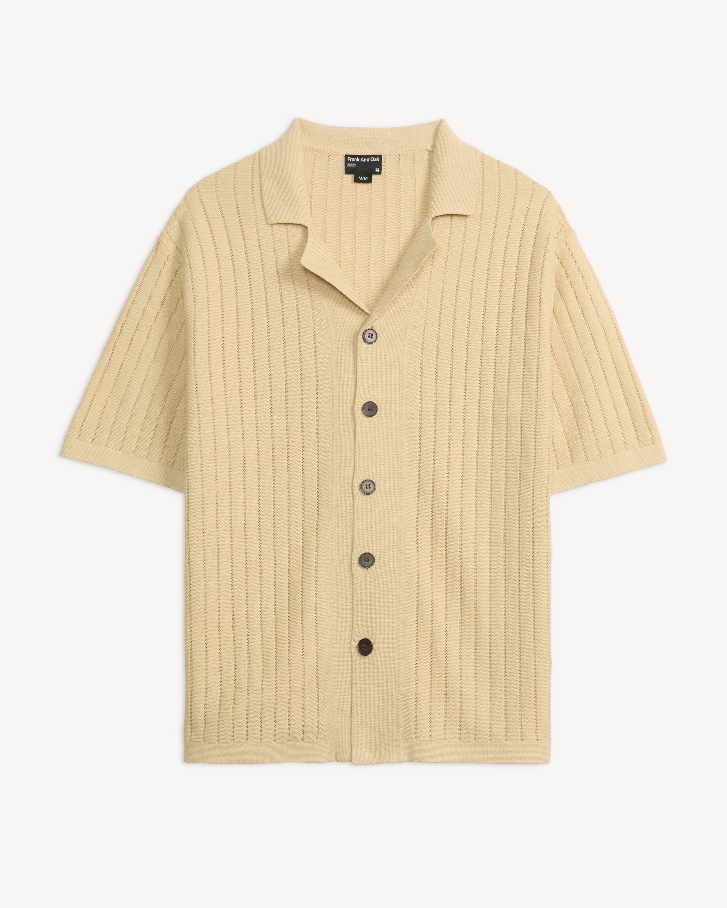 DROP-NEEDLE KNIT SHIRT – Frank And Oak