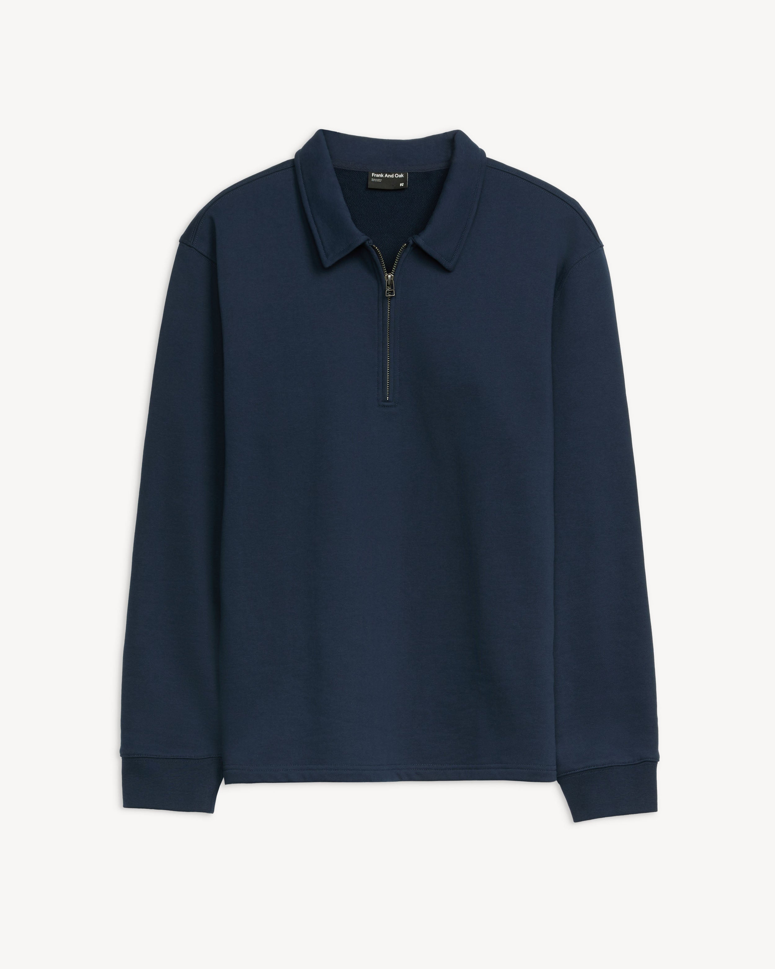 ESSENTIAL QUARTER ZIP SWEATSHIRT – Frank And Oak