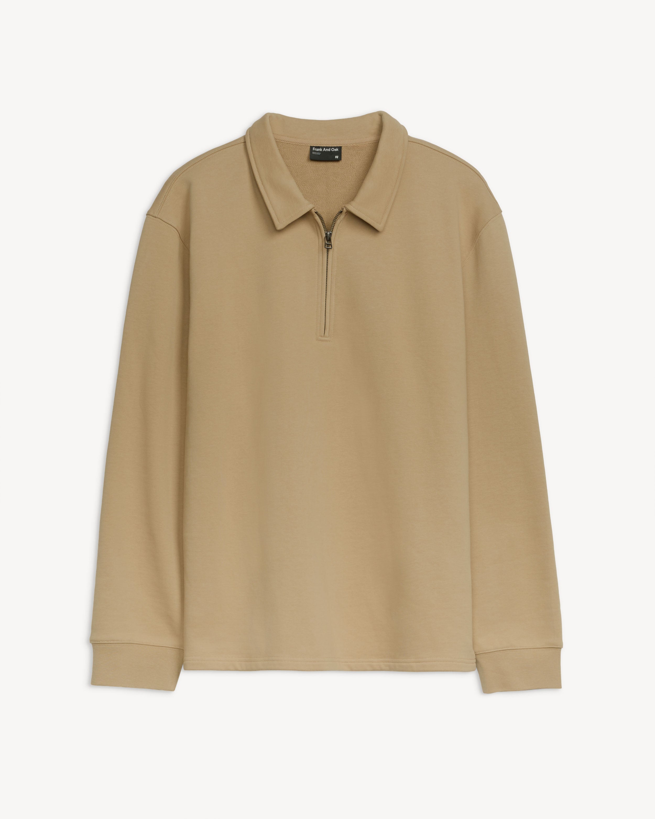 ESSENTIAL QUARTER ZIP SWEATSHIRT – Frank And Oak