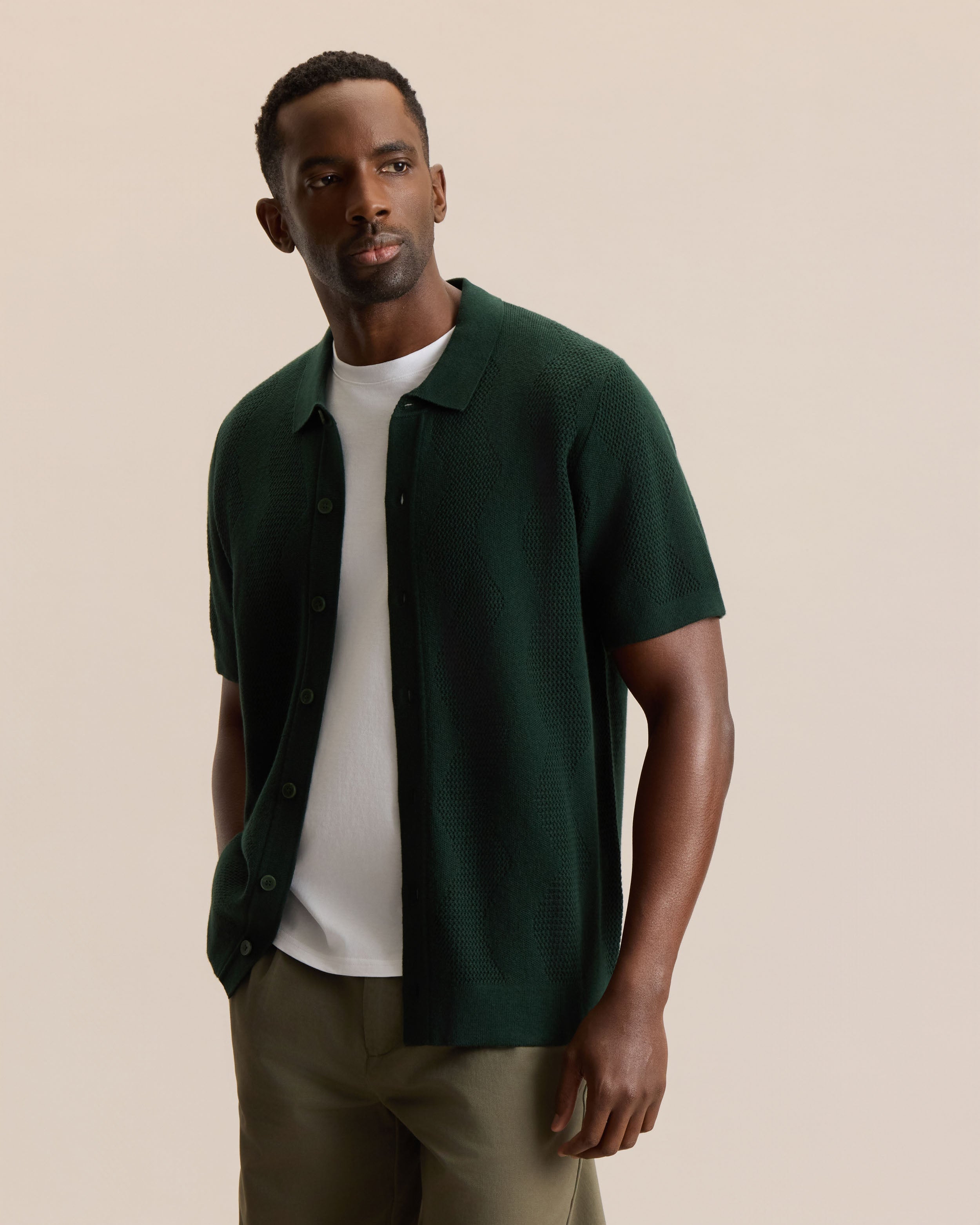 PATTERN KNIT SHIRT Frank And Oak PATTERN KNIT SHIRT Frank And Oak