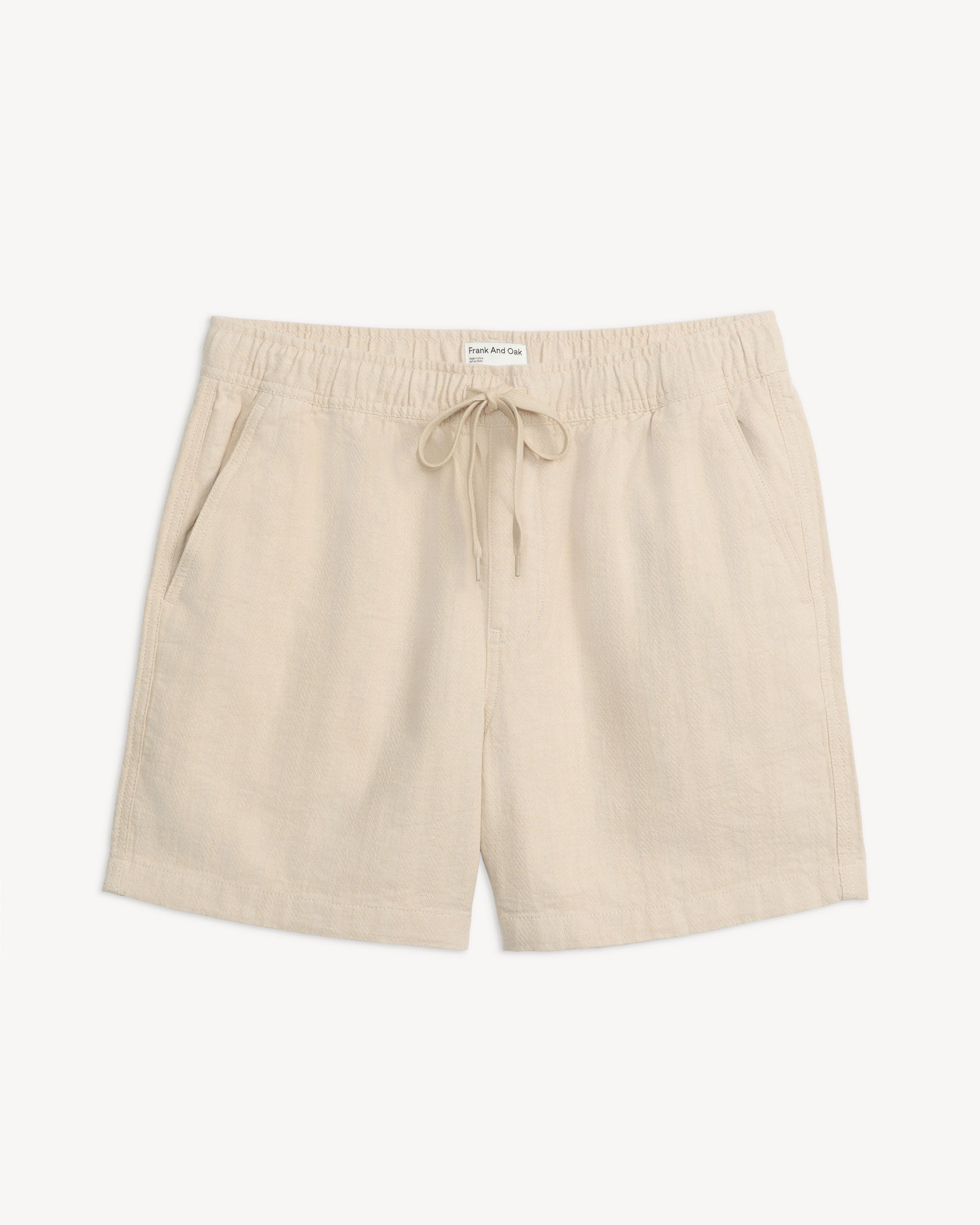 HEMP HERRINGBONE SHORT – Frank And Oak